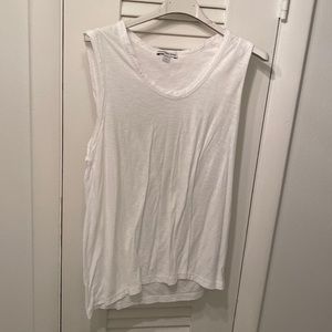 James Perse tank top white